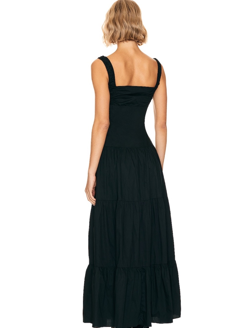 Lioness Black Corset Tiered Maxi Dress - Picture 3 of 3